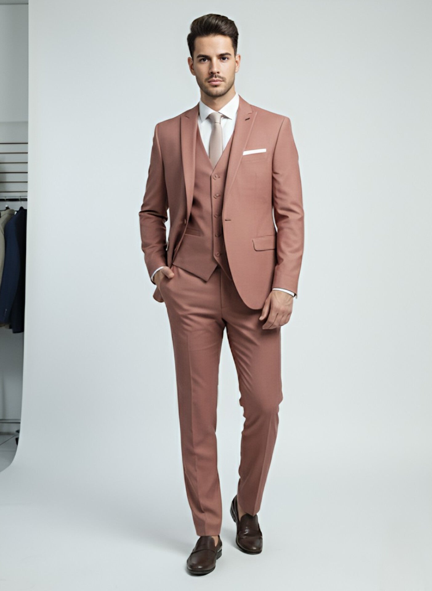 TRAJE PALO ROSA 3 PIEZAS