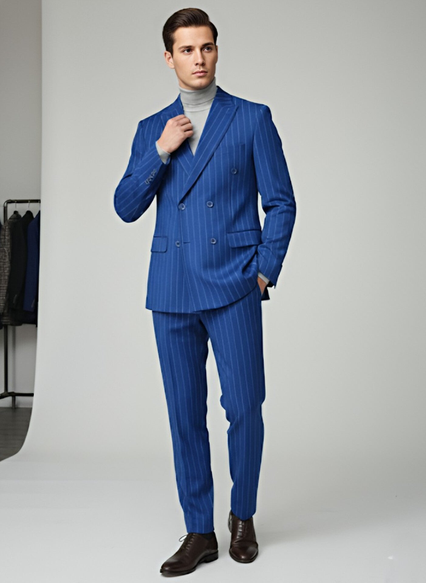 TRAJE AZUL 2 PIEZAS