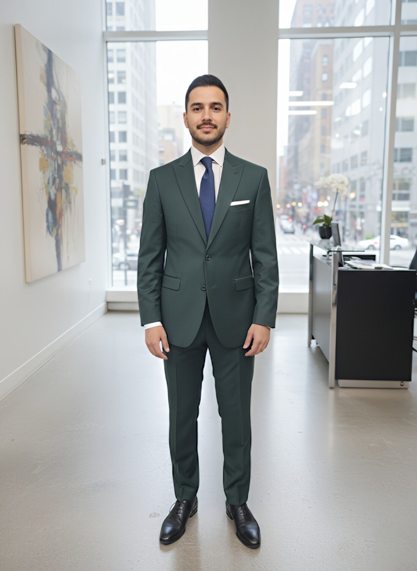 TRAJE VERDE 2 PIEZAS