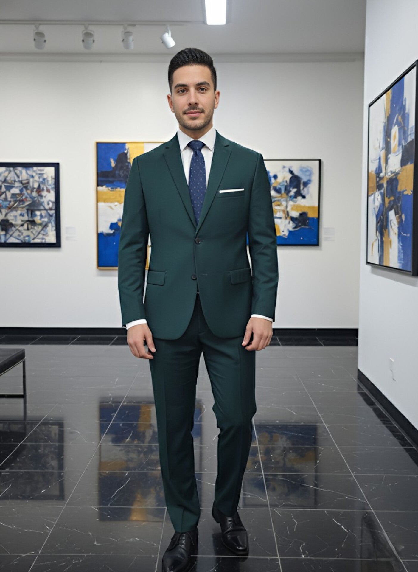 TRAJE VERDE 2 PIEZAS