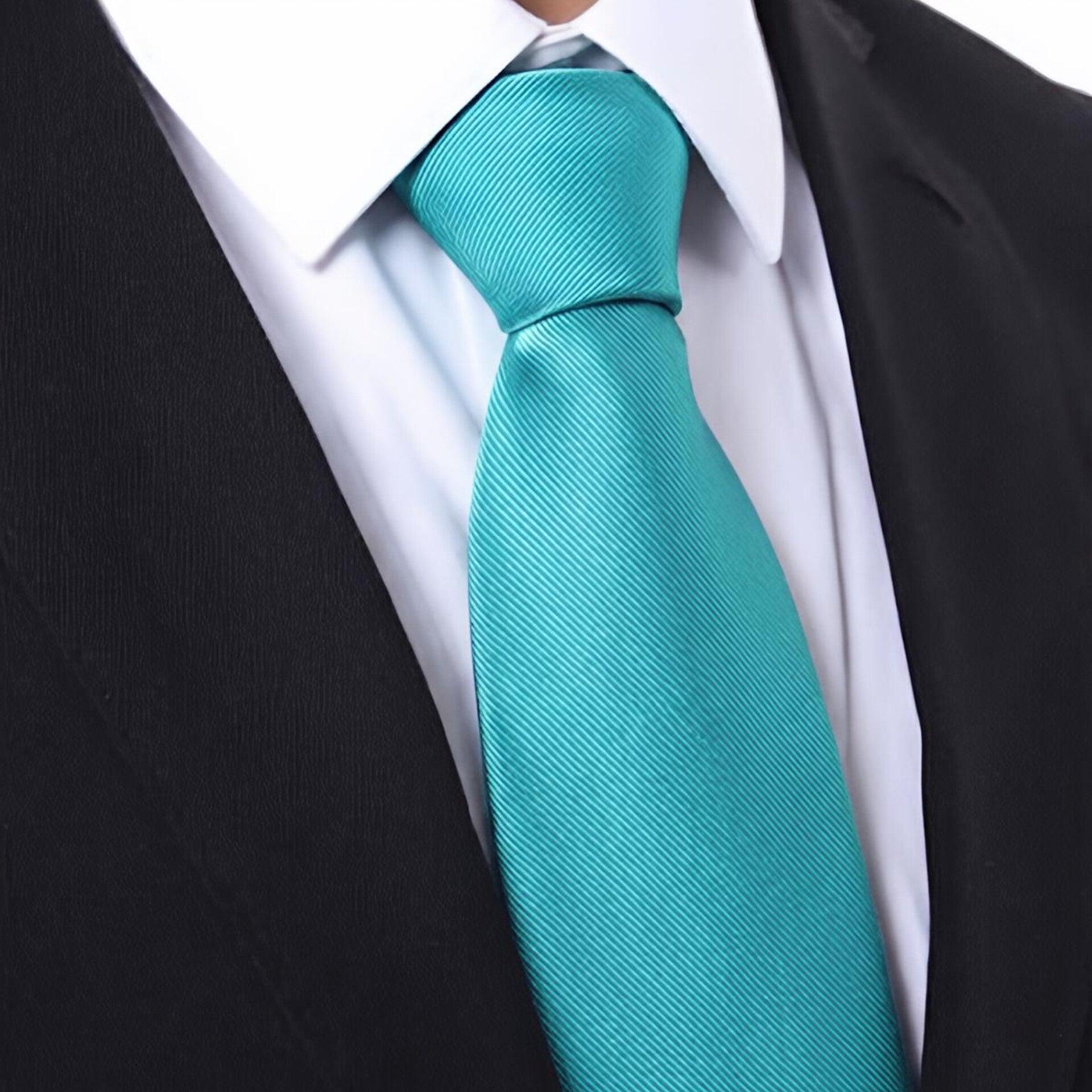 CORBATA VERDE AGUA