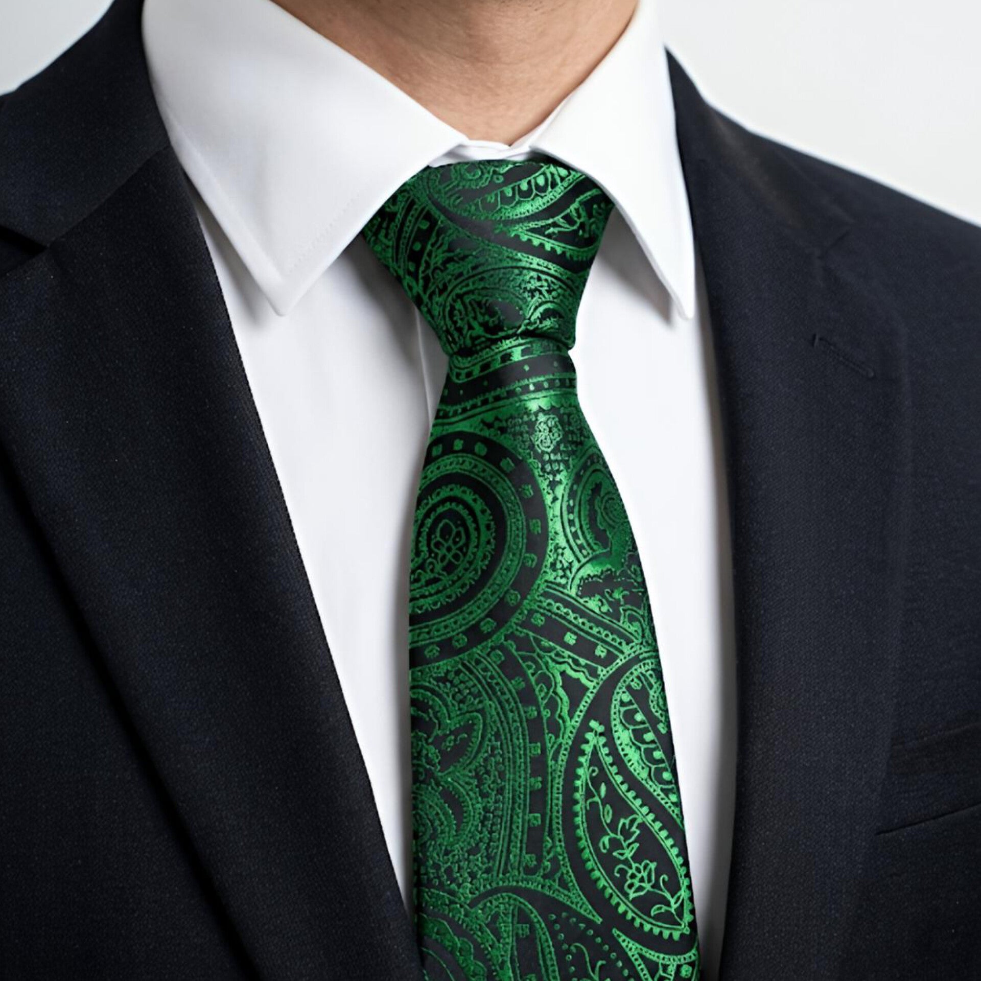 CORBATA VERDE