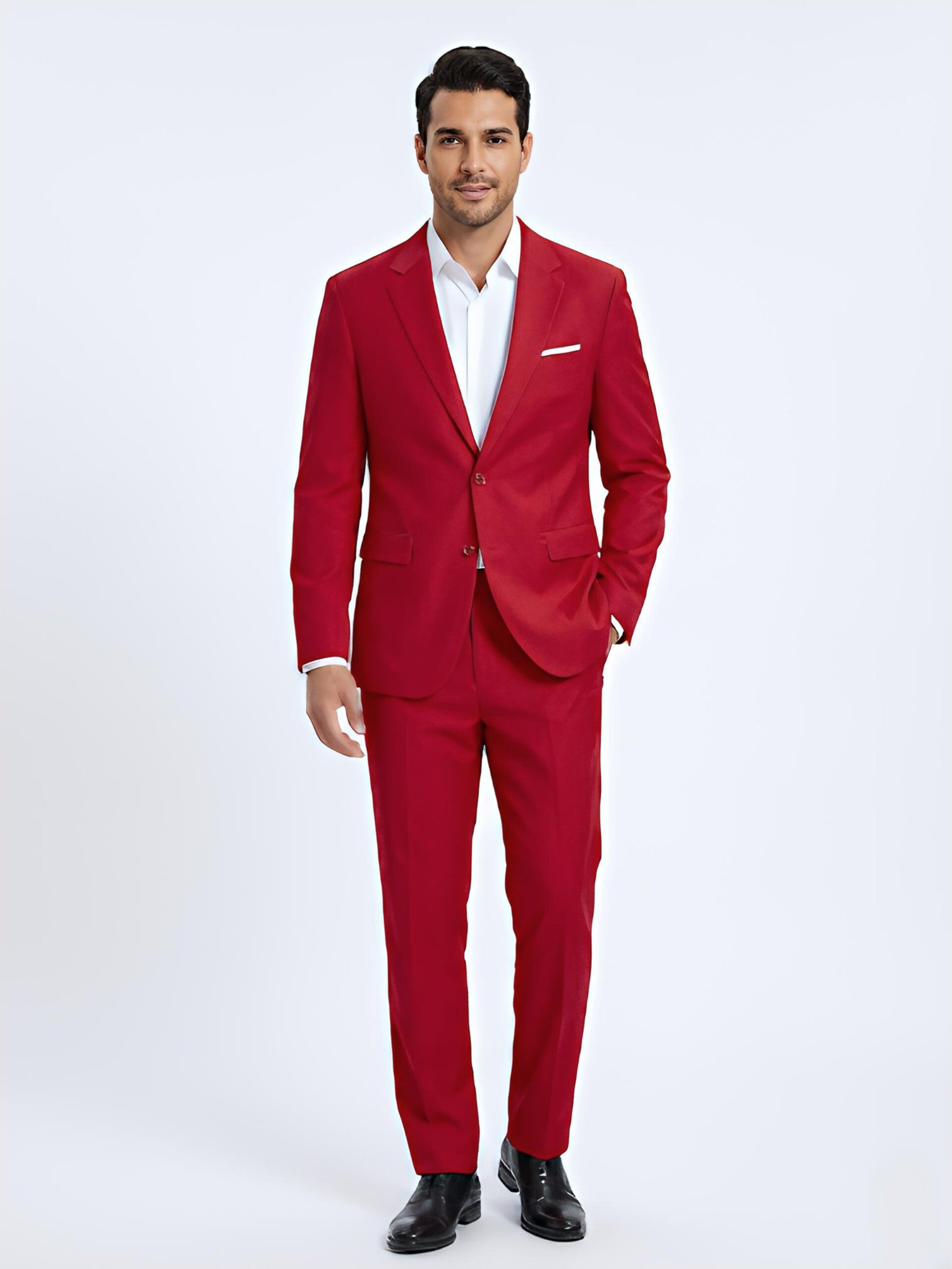 TRAJE ROJO 2 PIEZAS M