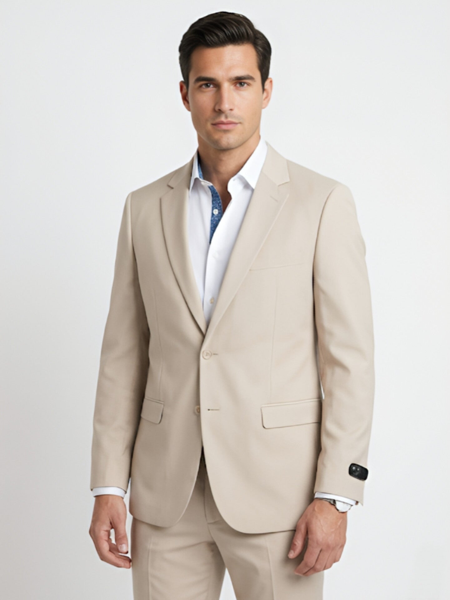 TRAJE BEIGE 2 PIEZAS XL