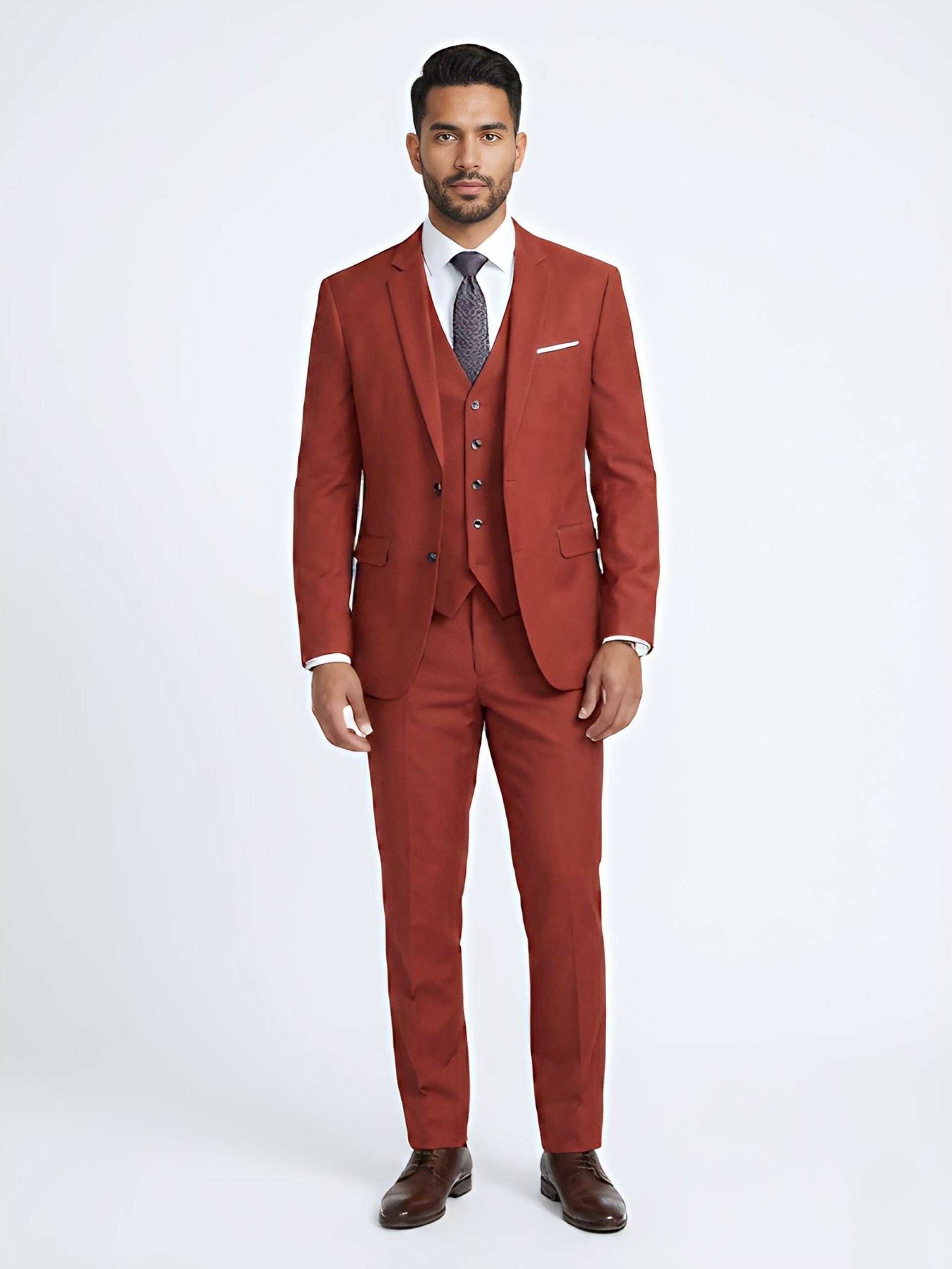 TRAJE TERRACOTA 3 PIEZAS M