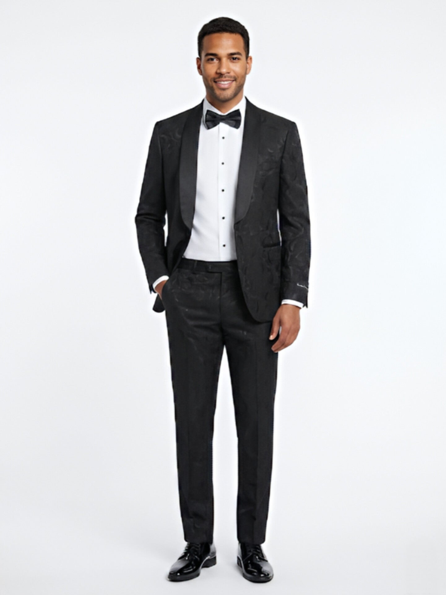 TRAJE NEGRO 2 PIEZAS XS