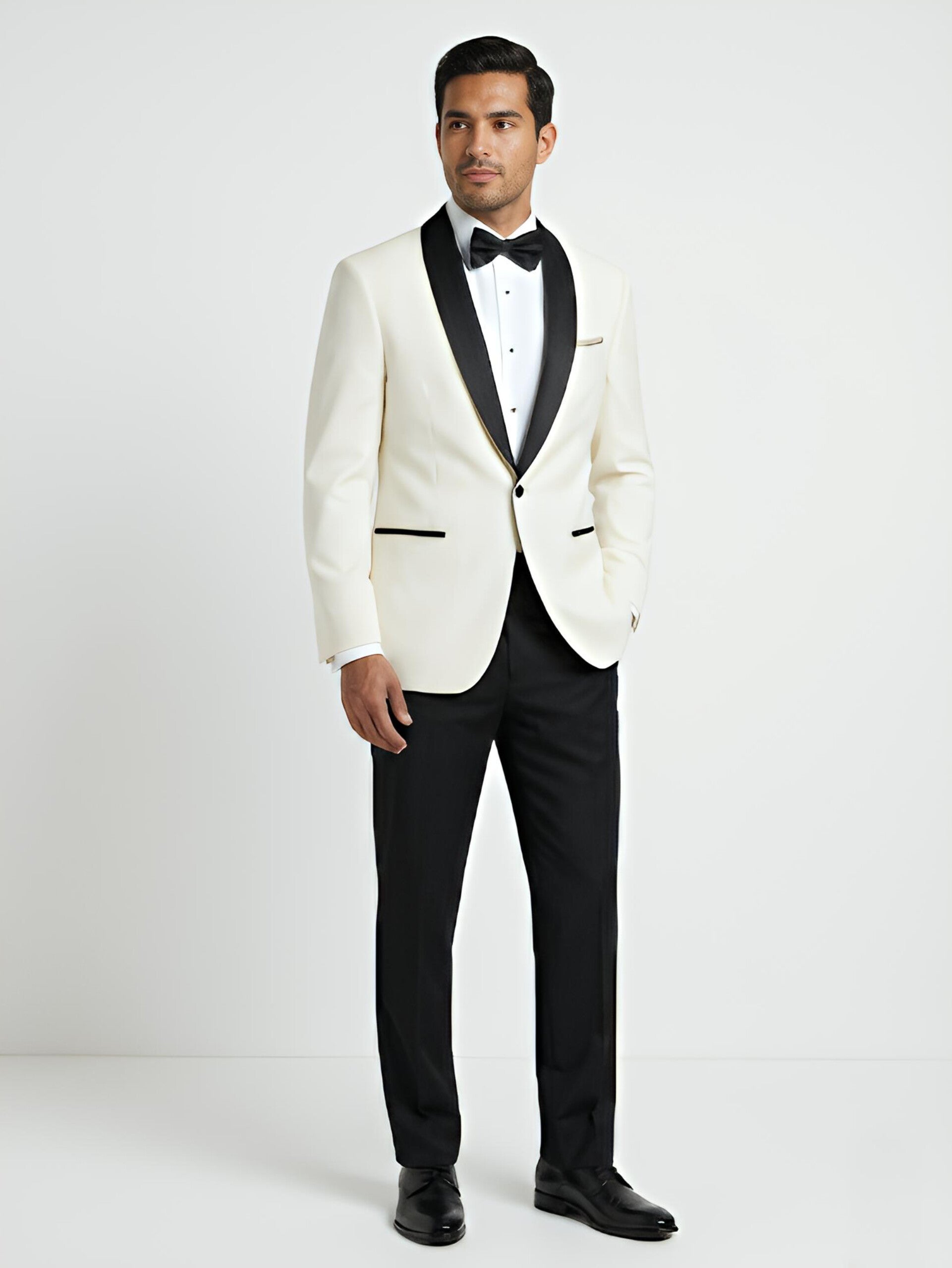 TRAJE BLANCO 2 PIEZAS L