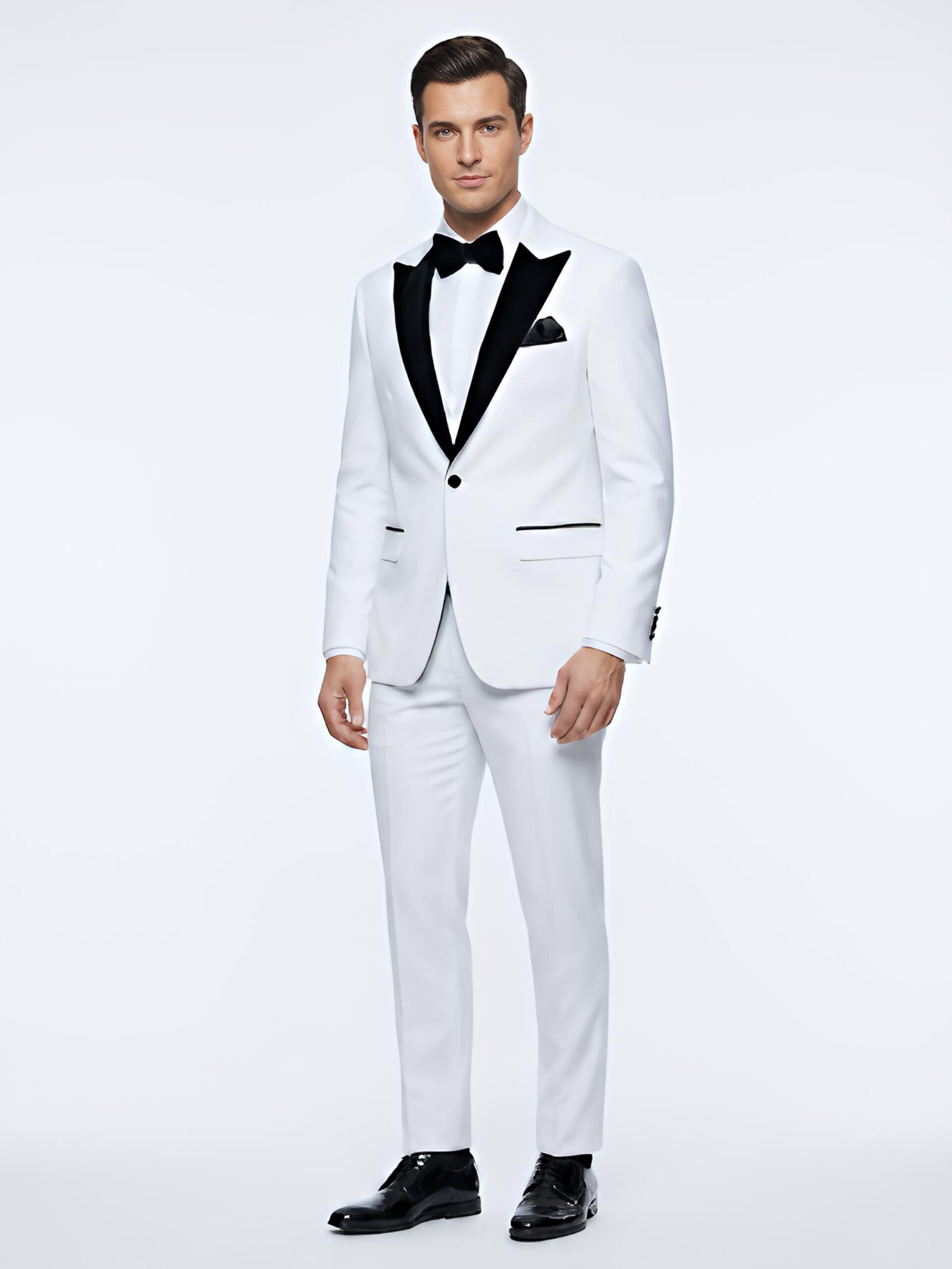 TRAJE BLAnCO 2 PIEZAS L