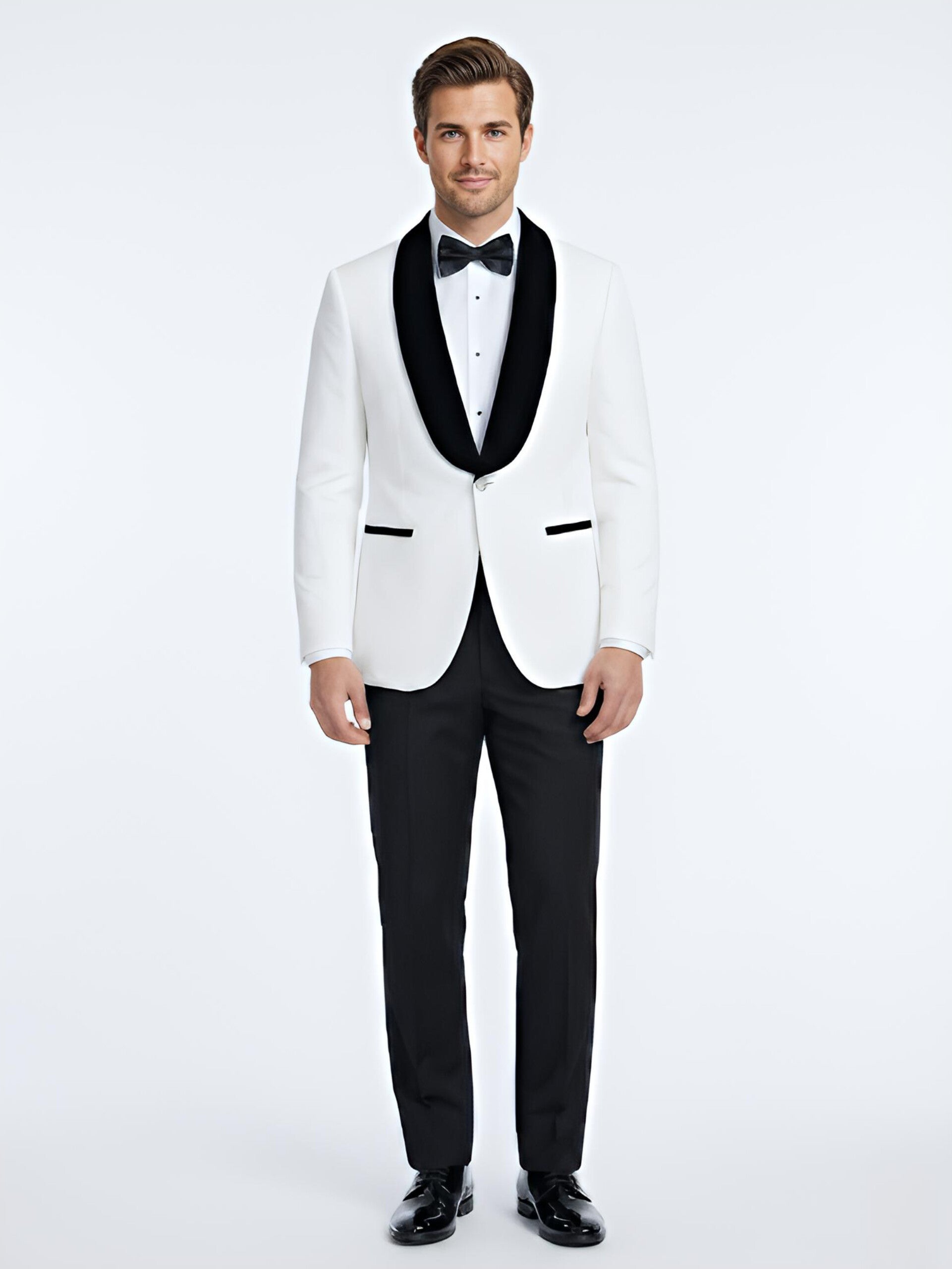 TRAJE  2 PIEZAS BLANCO XS