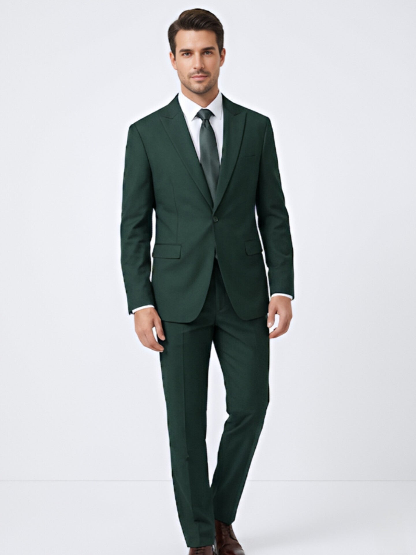 TRAJE VERDE 2 PIEZAS 2XL