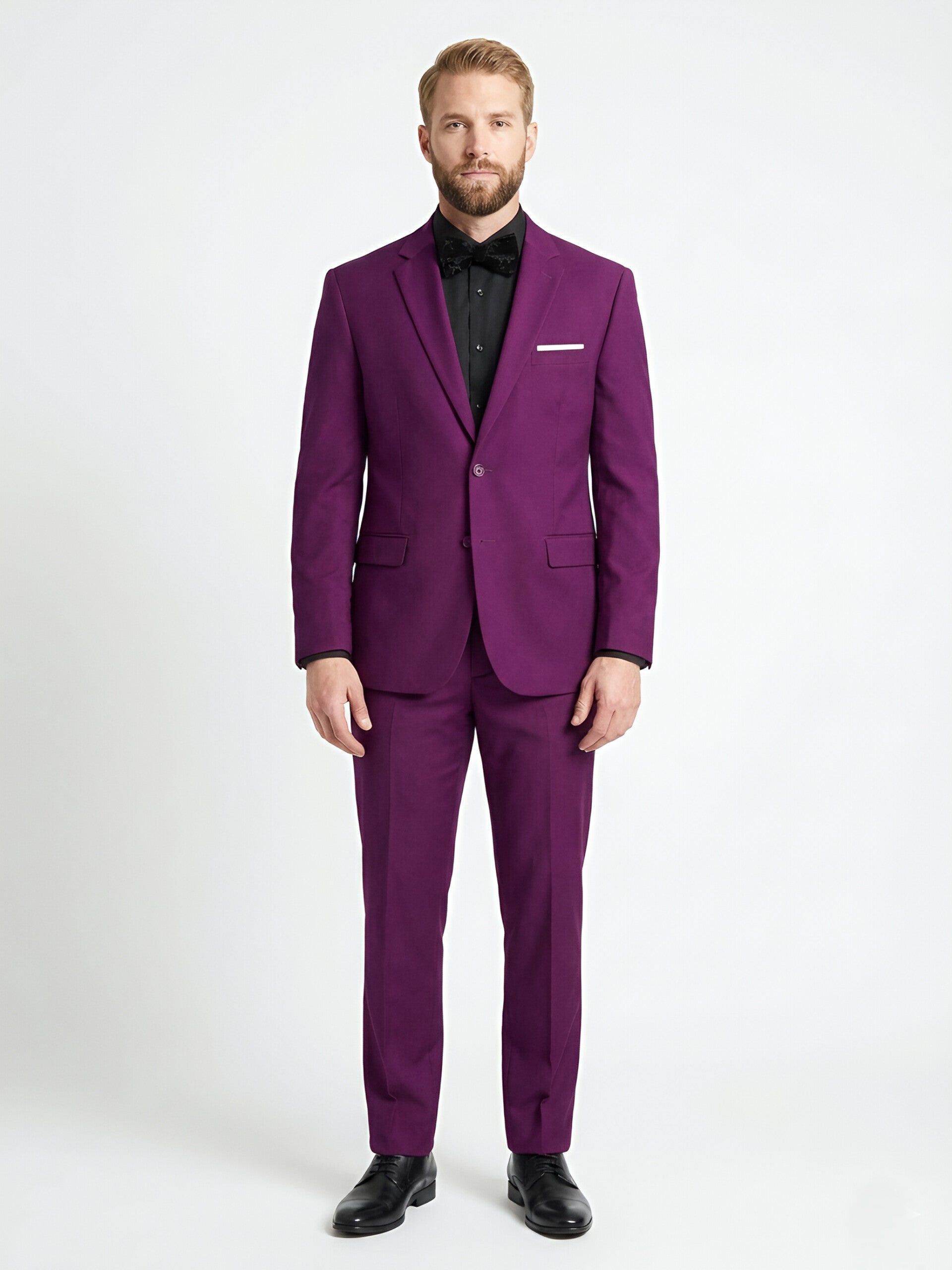 TRAJE MORADO 2 PIEZAS L