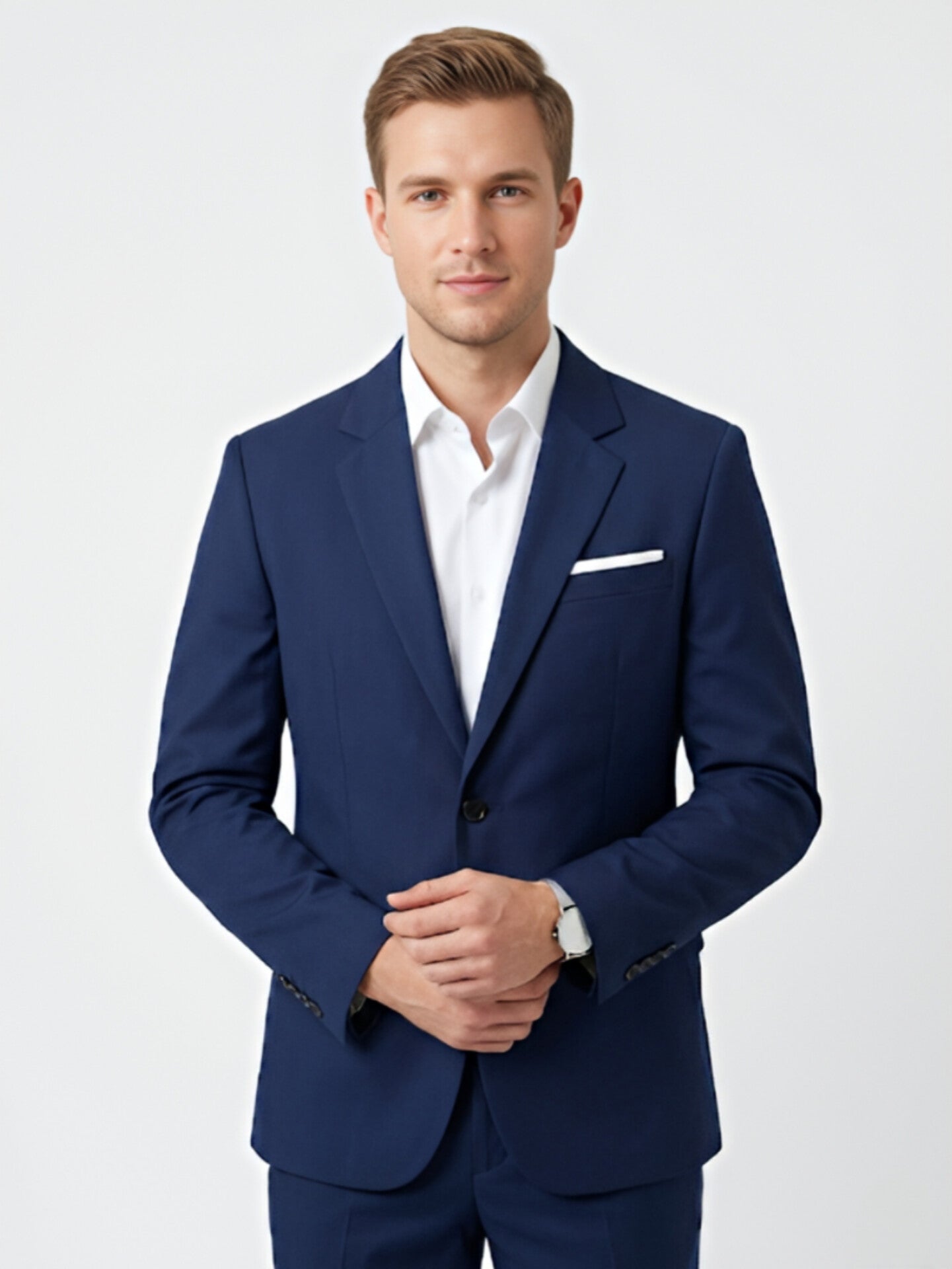 TRAJE AZUL 2 PIEZAS XL