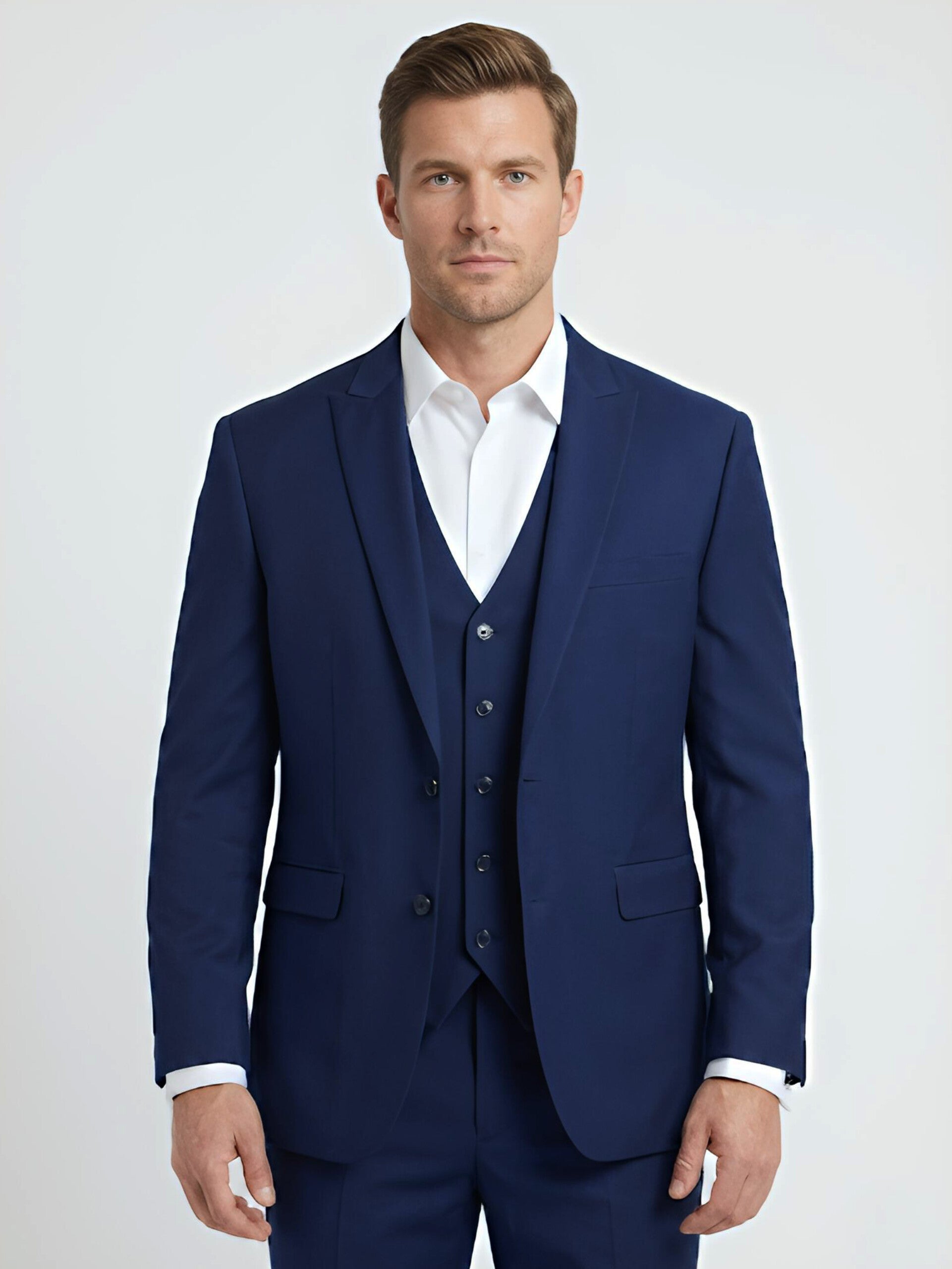TRAJE AZUL 3 PIEZAS