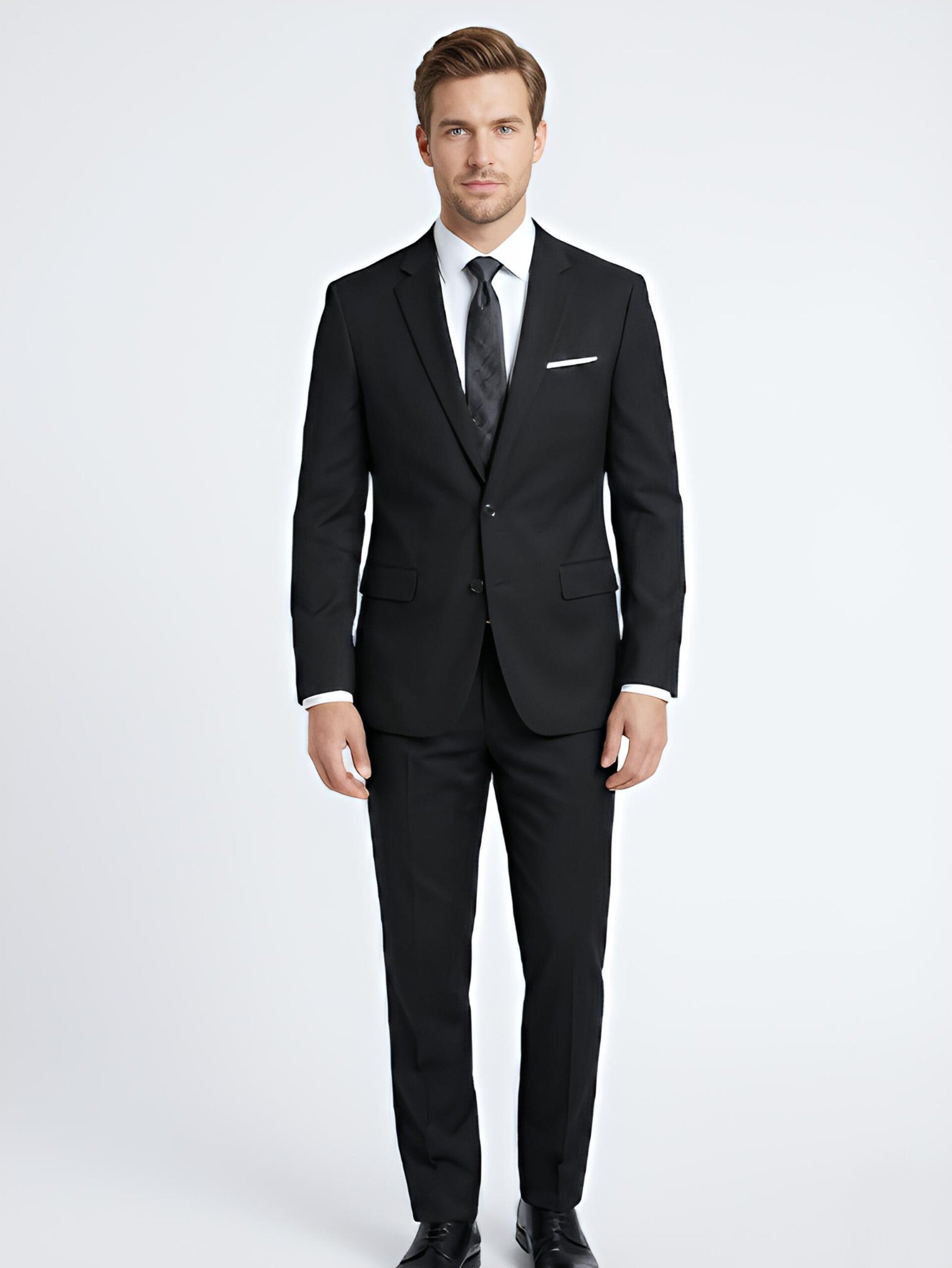 TRAJE NEGRO 2 PIEZAS