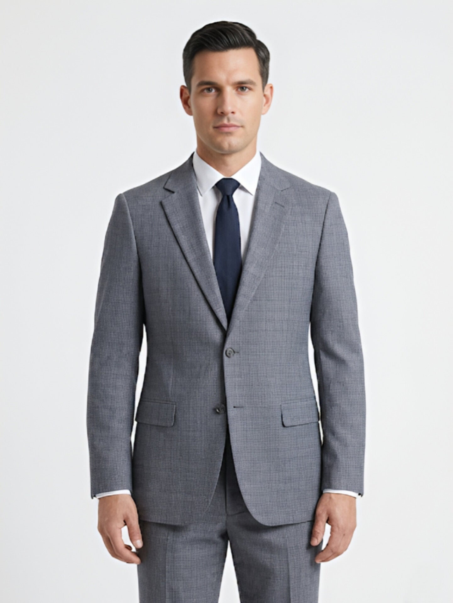 TRAJE GRIS 2 PIEZAS