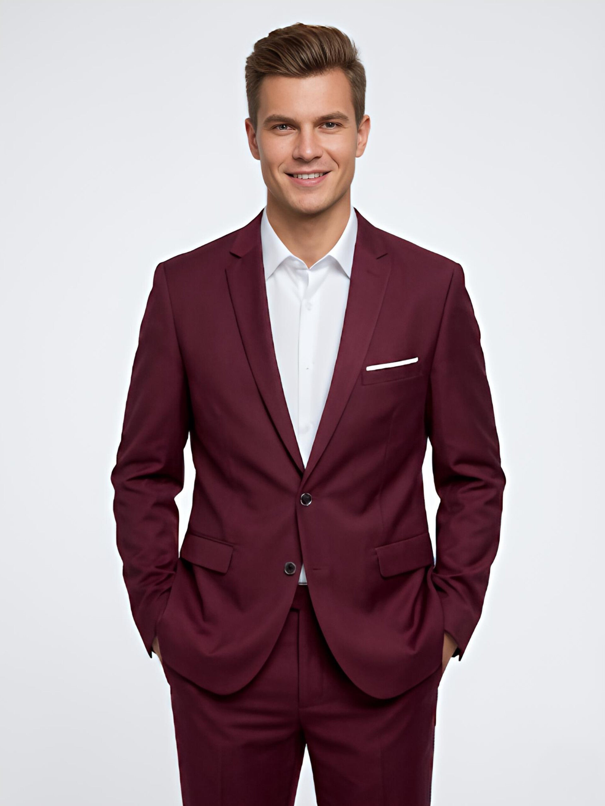 TRAJE VINO 2 PIEZAS XL