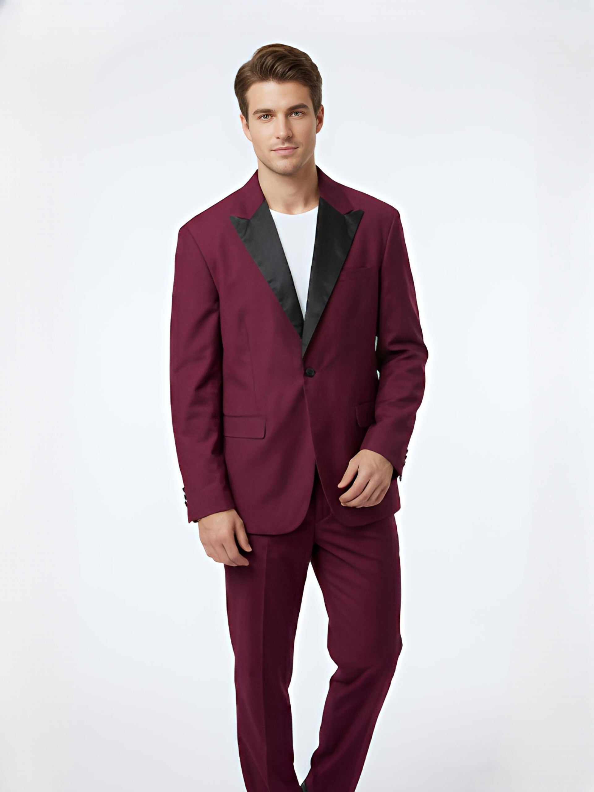 TRAJE VINO 2 PIEZAS 5XL