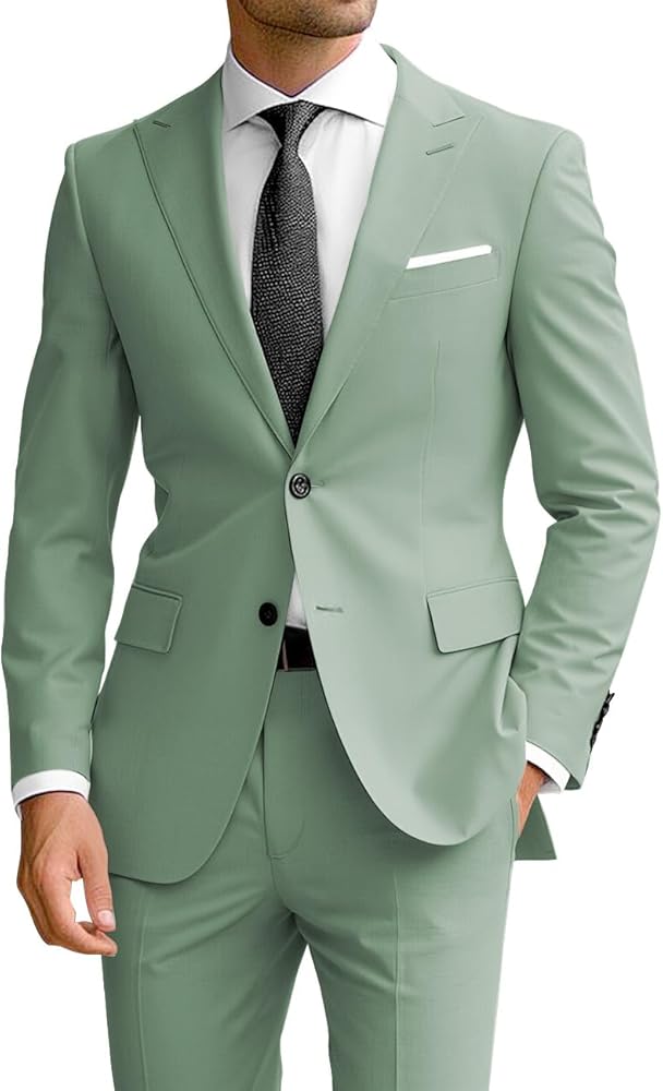 TRAJE VERDE 3 PIEZAS
