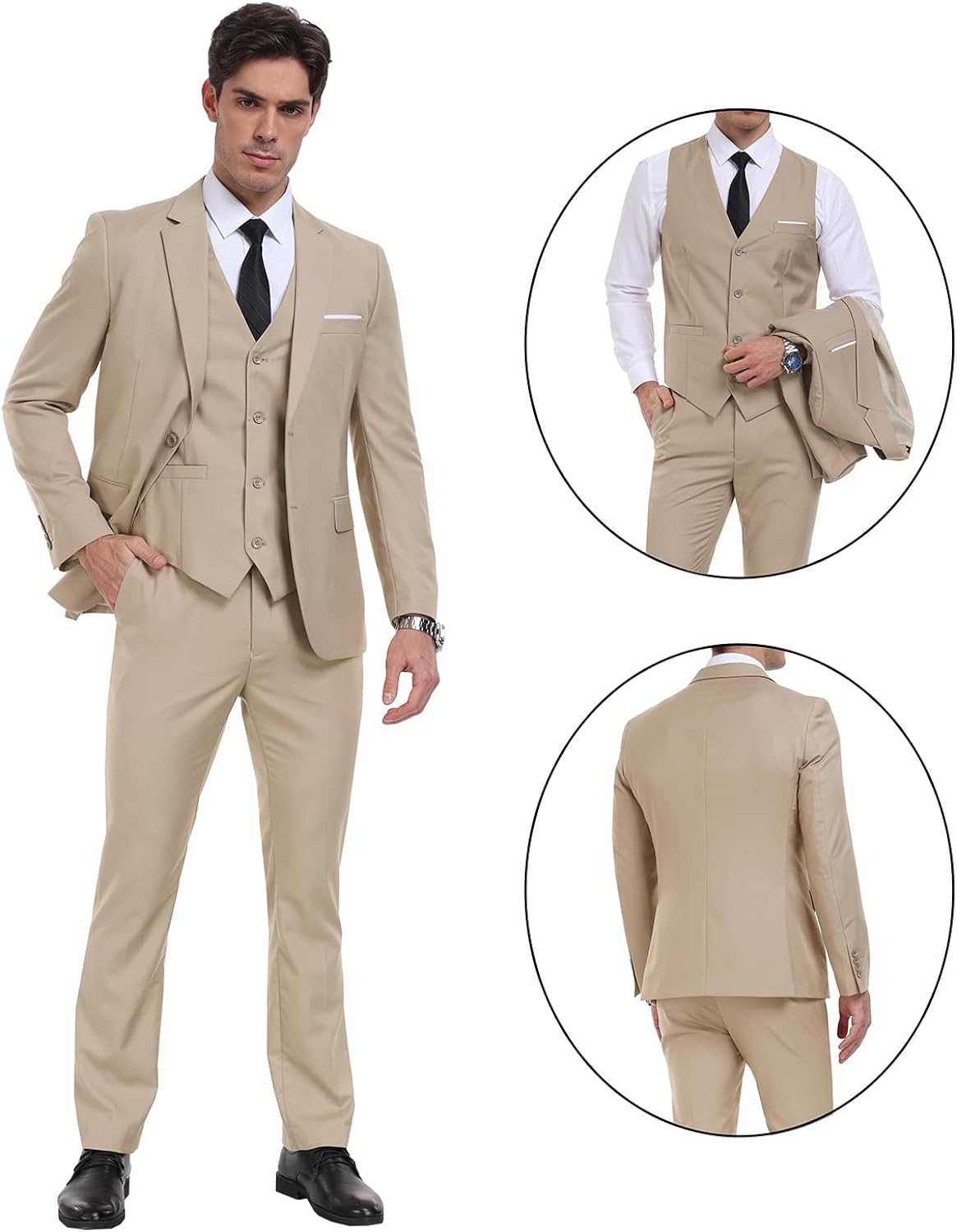 TRAJE BEIGE 2 PIEZAS