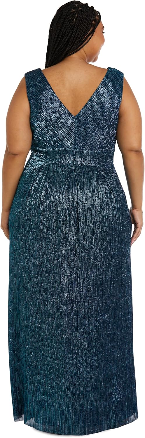 Vestido turquesa tornasol