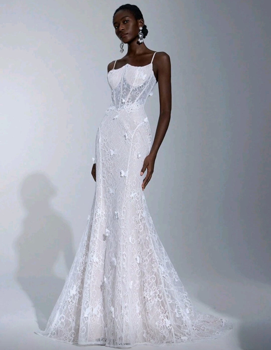 Vestido de novia con un toque de fantasía moderna