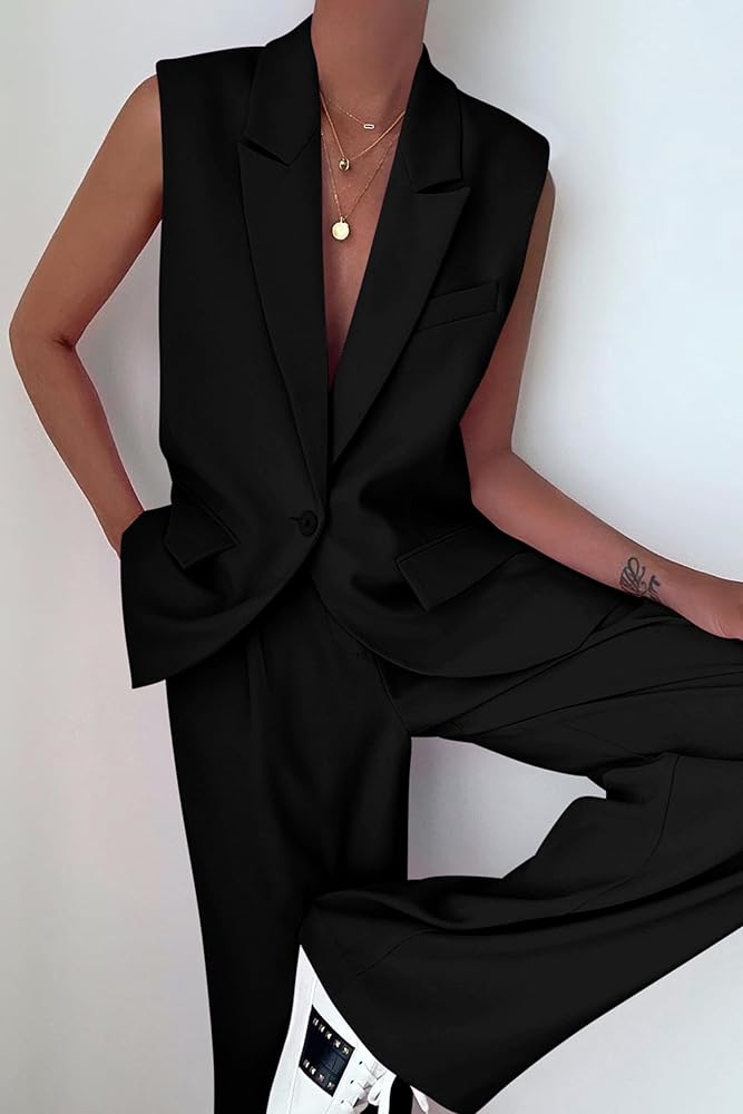 Conjunto 2 piezas oversize  negro