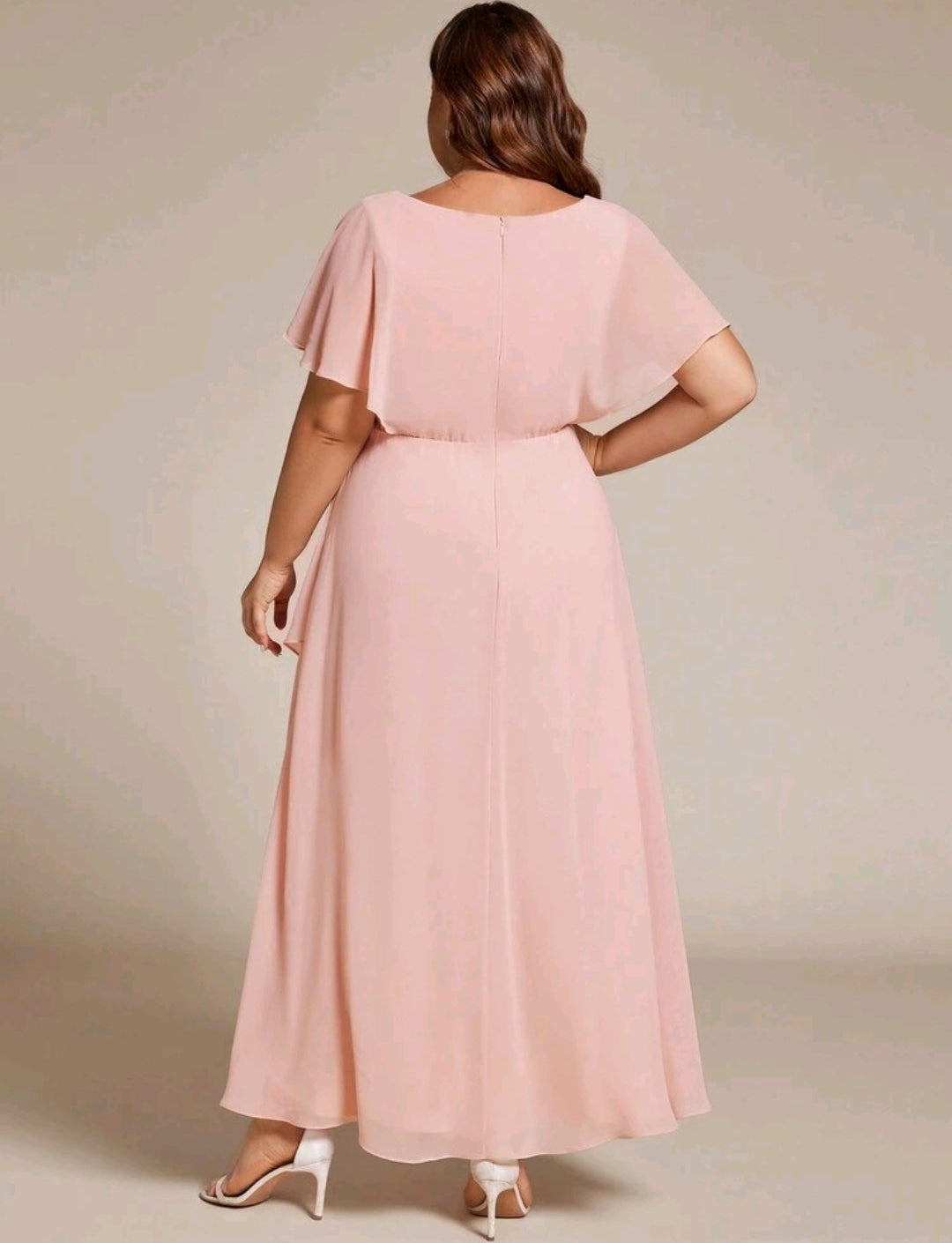 Vestido palo rosa formal
