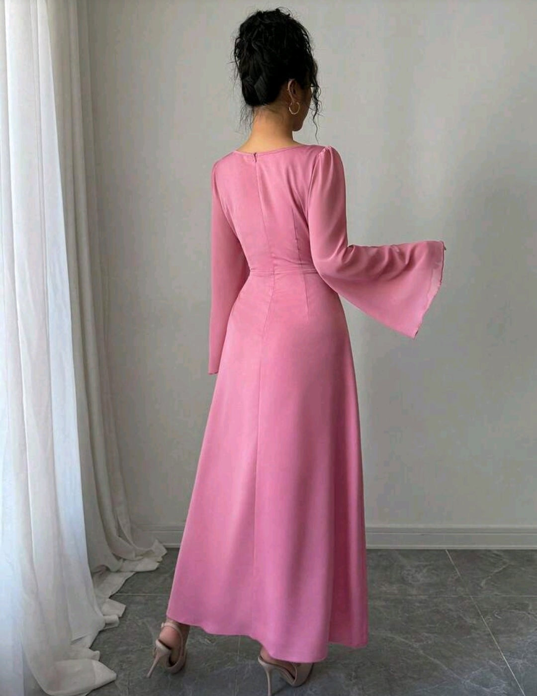 Vestido rosado