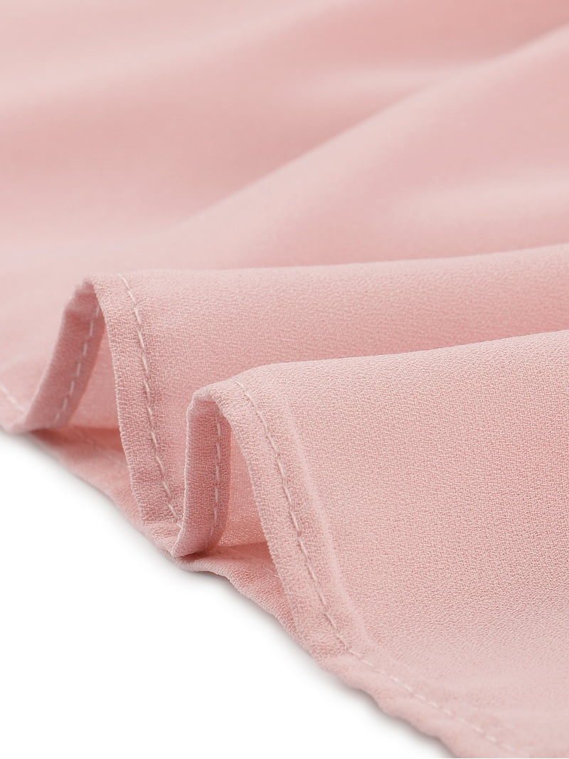 Vestido rosado casual midi