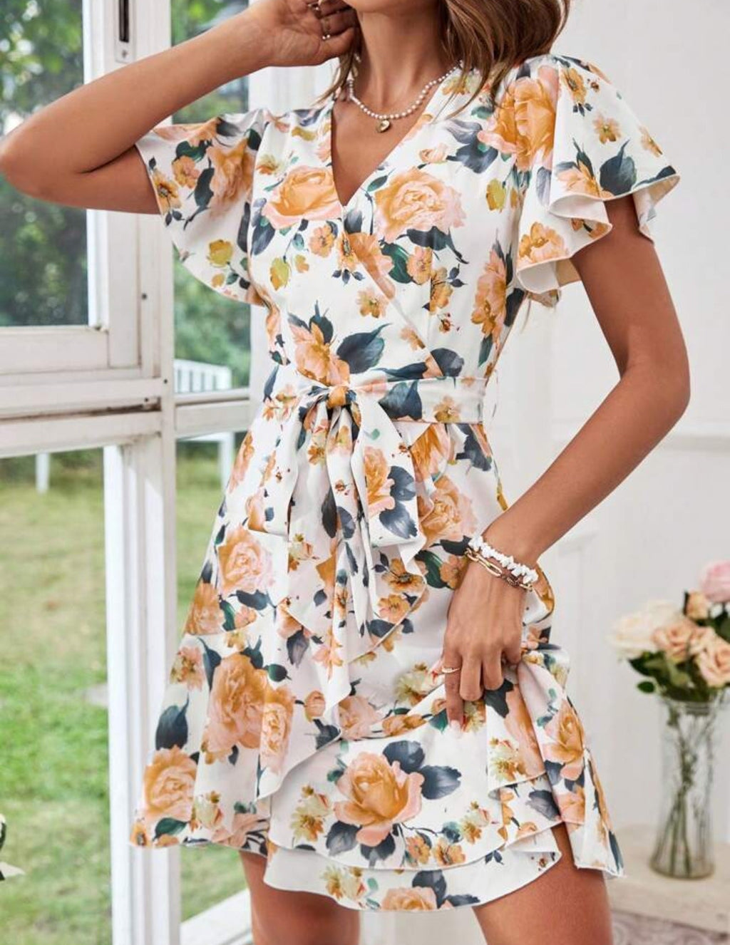 Vestido casual floral