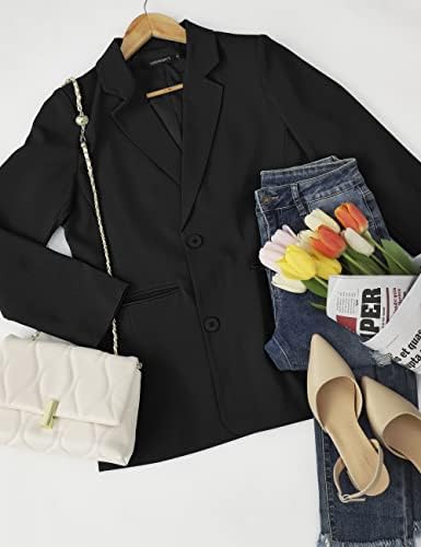 Blazer negro 2 botones