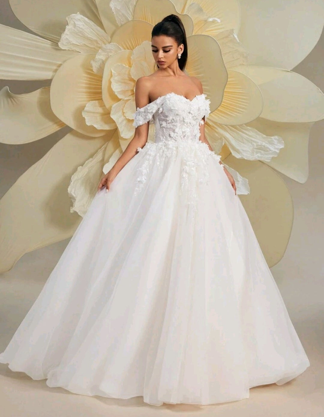 Vestido Gala: Romance Floral & Tul