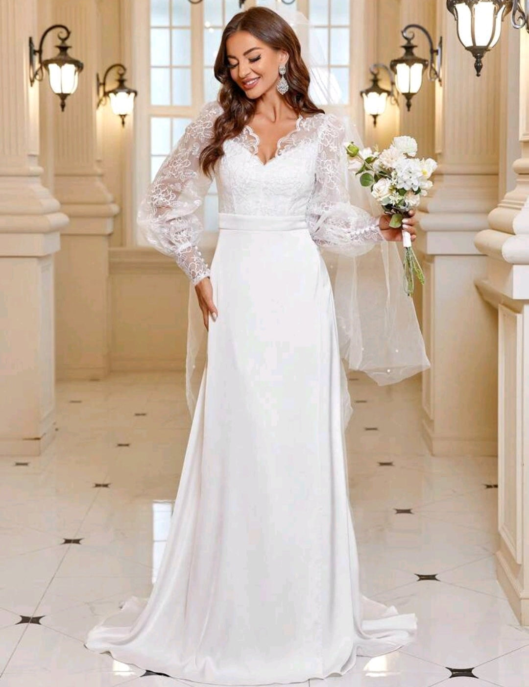 Vestido de Novia  – Dulzura y Elegancia Fluida