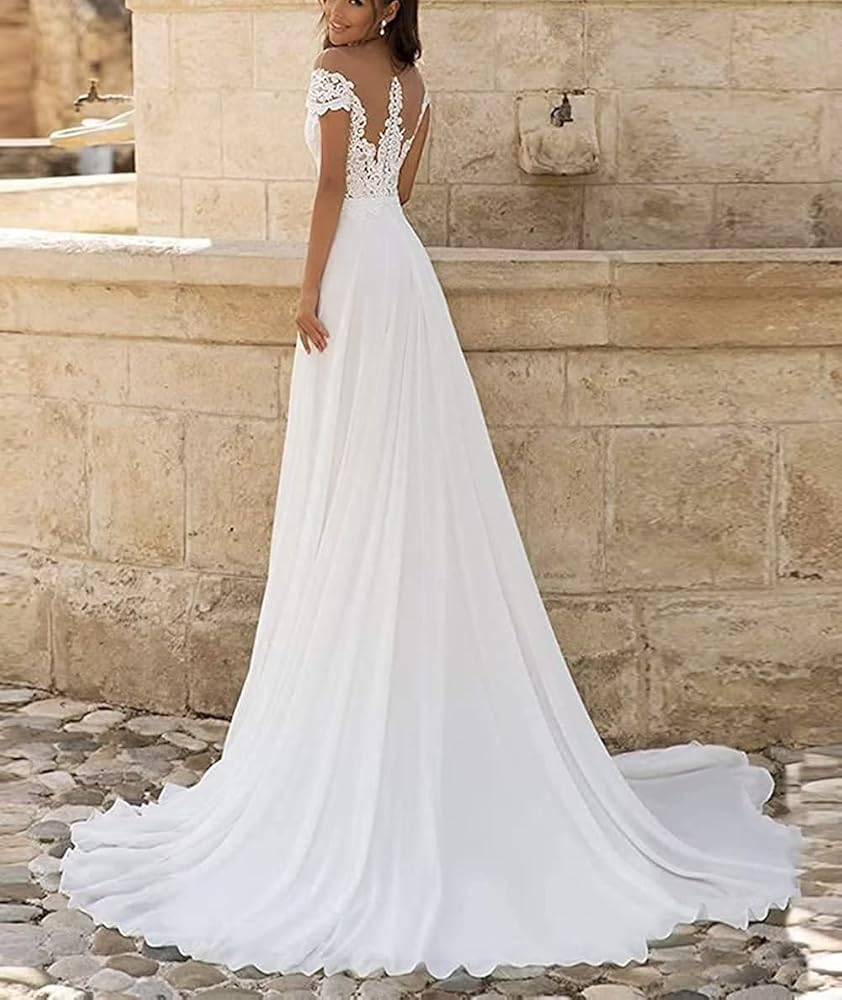 Vestido de Novia "Royal Splendor" con Hombros Caídos