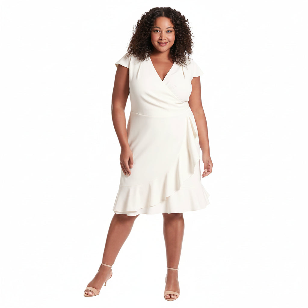Vestido Ivory formal midi