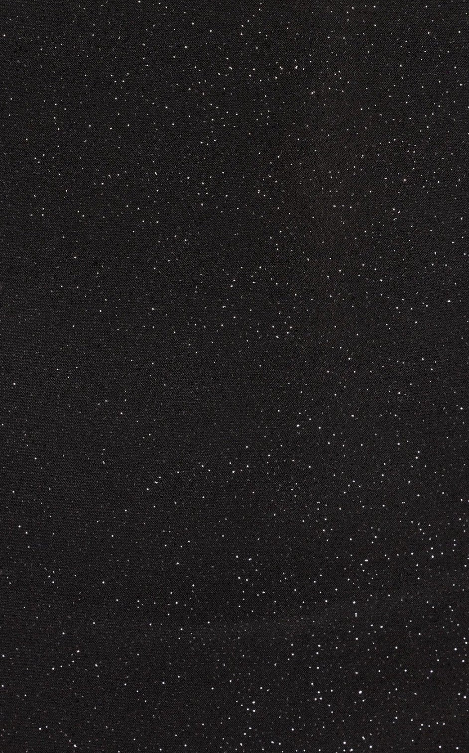 Vestido negro brillante midi