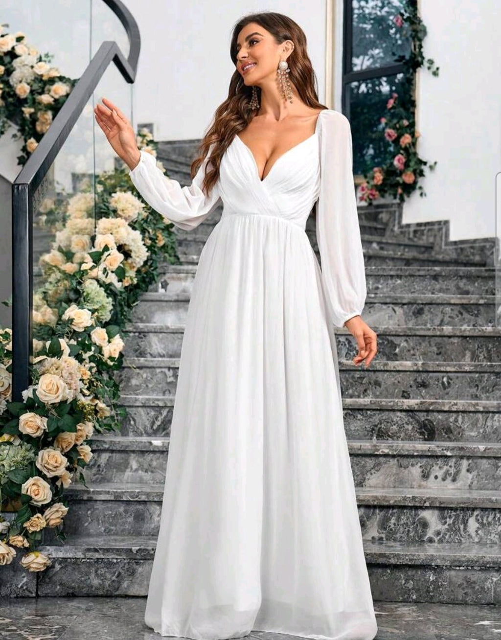 Vestido de Novia Chiffon Elegancia Etérea