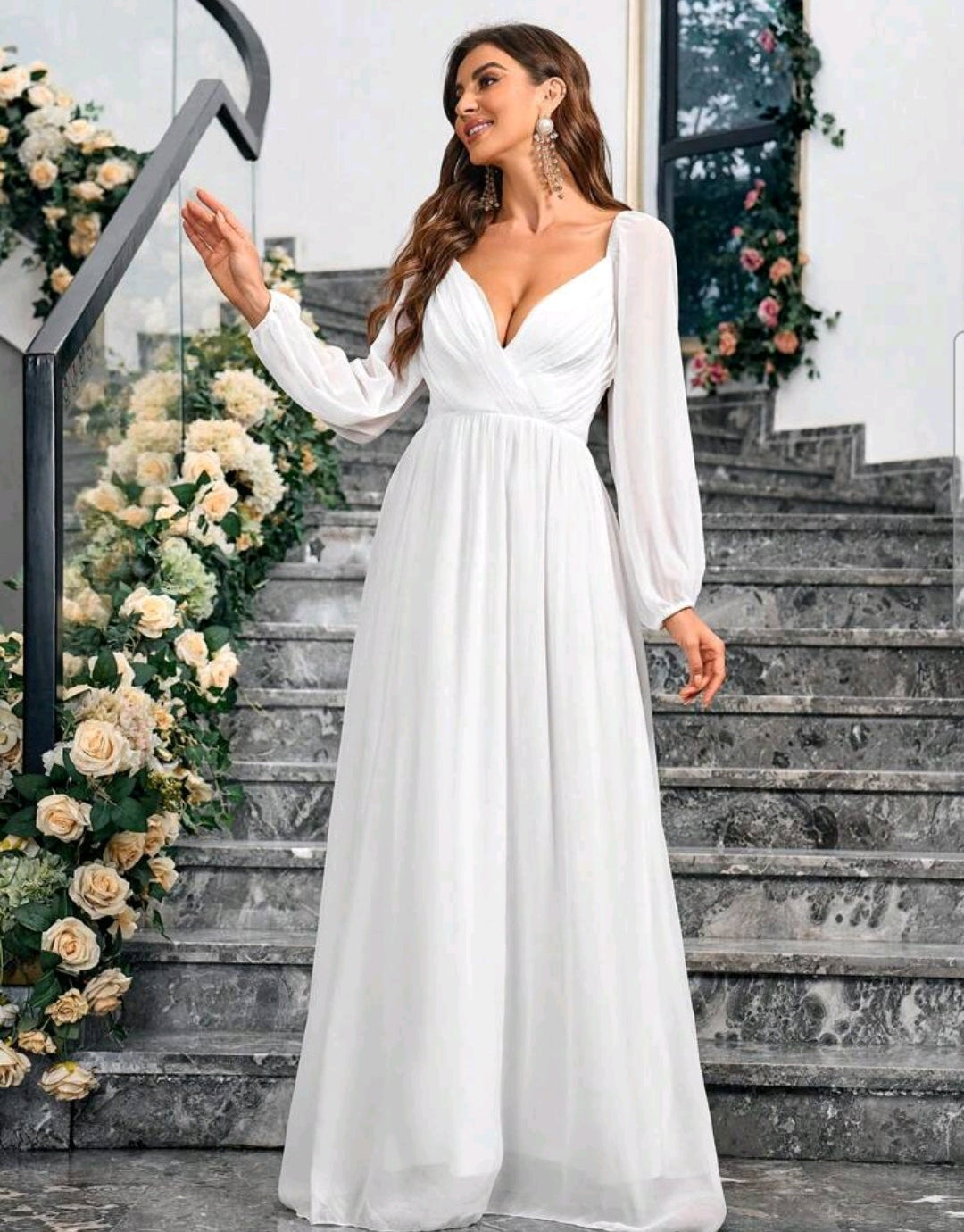 Vestido de Novia Chiffon Elegancia Etérea