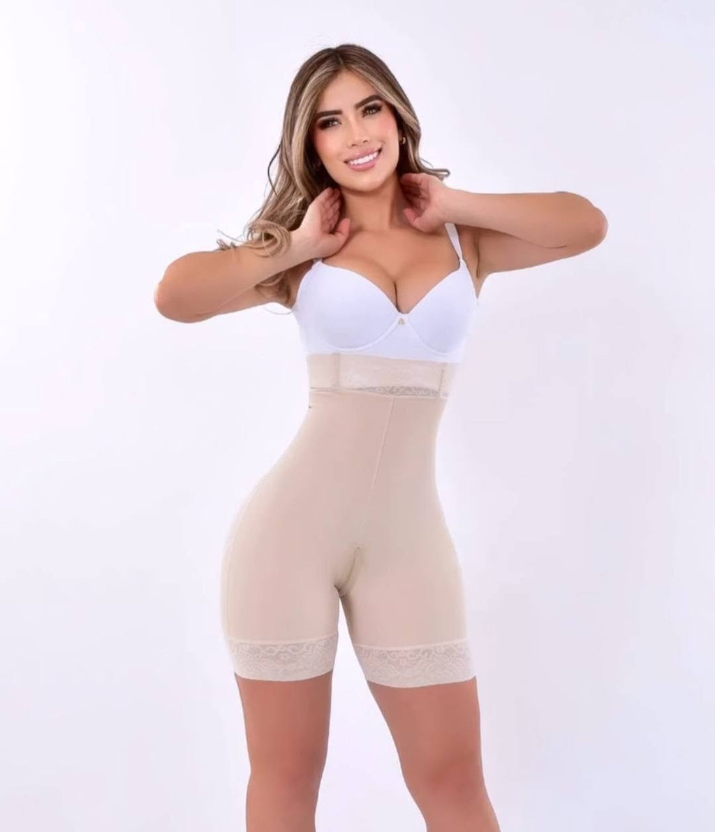 Short colombiano alto con costura invisible