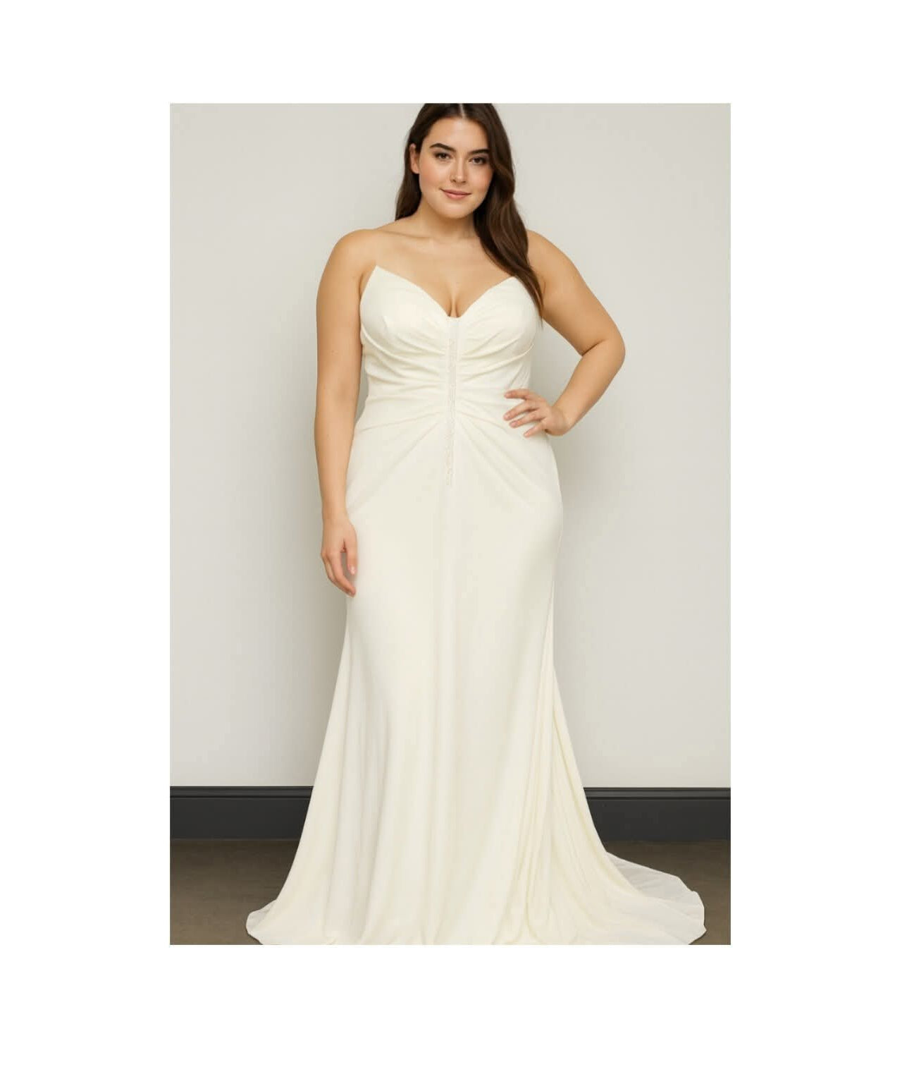 Vestido de Novia/Gala Elegance Blanco Ivory