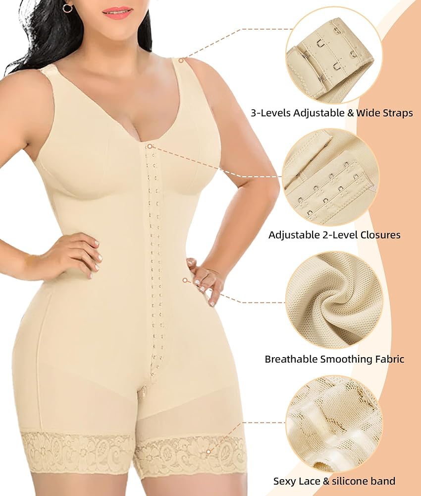 Faja moldeadora completa de broches