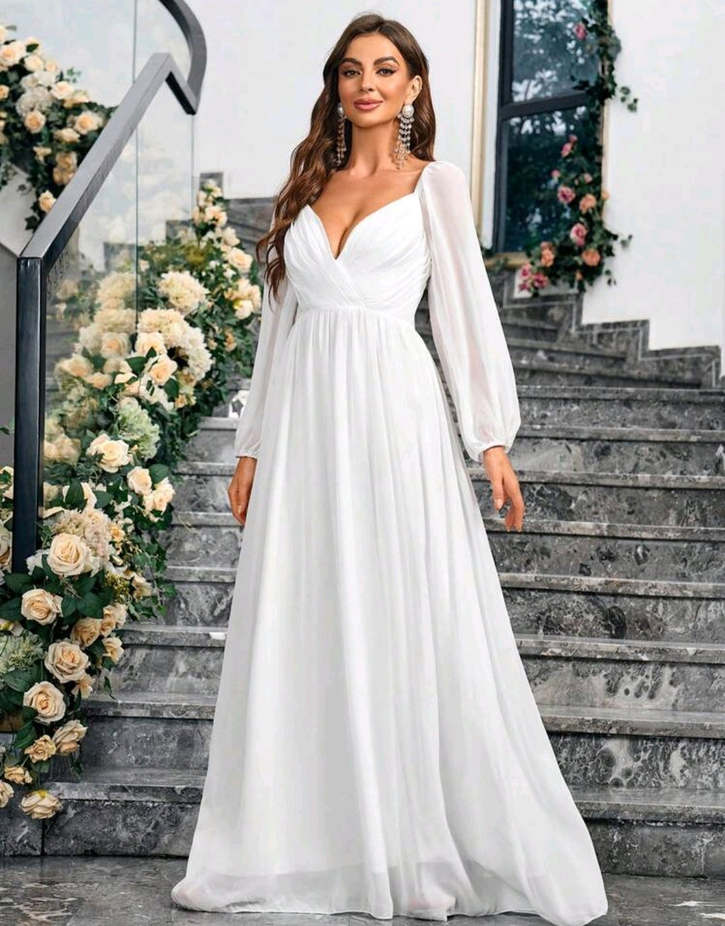 Vestido de Novia Chiffon Elegancia Etérea