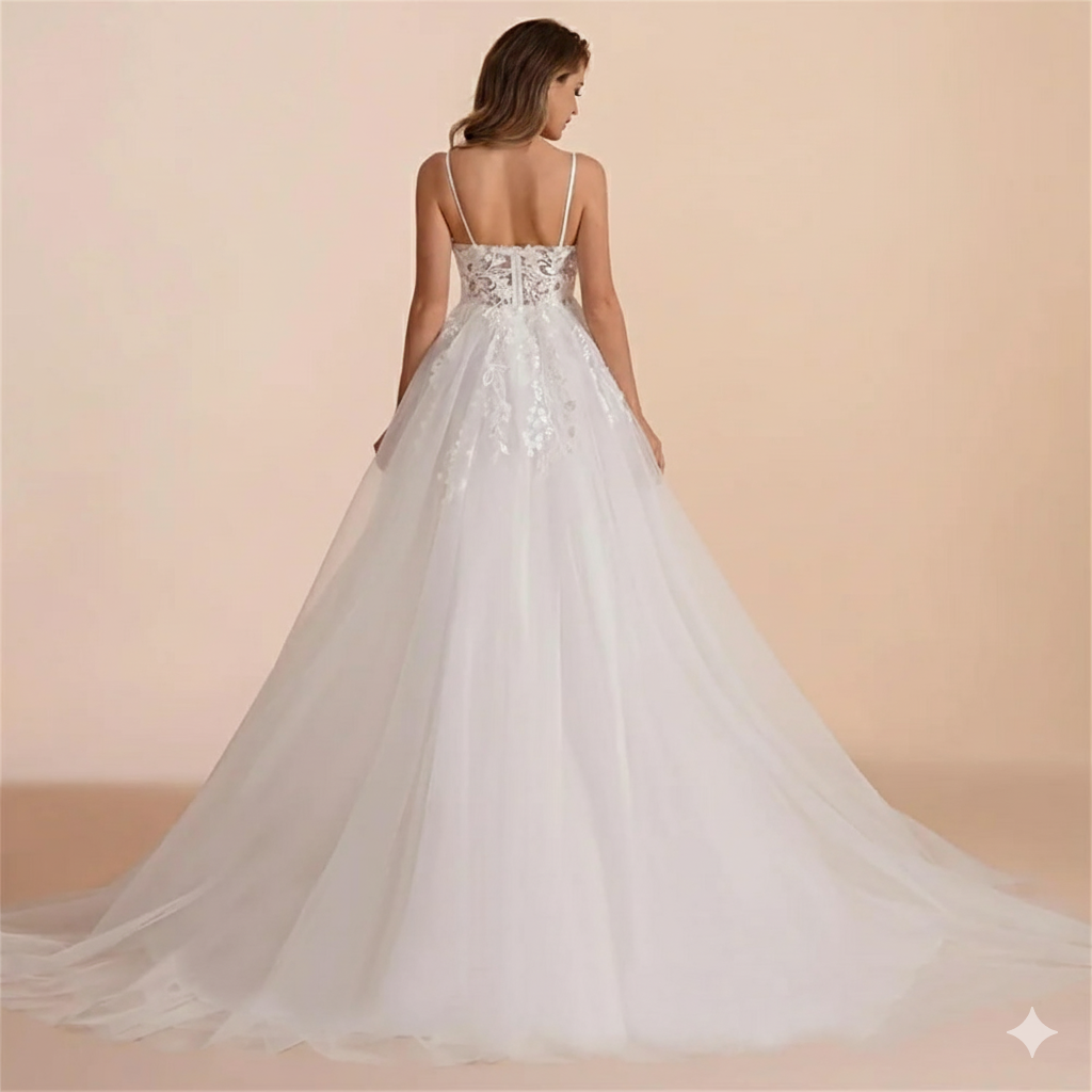 Vestido de Novia romántico