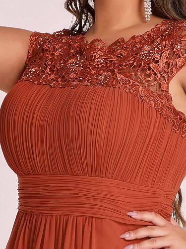 Vestido Terracota corte A espalda semi abierta