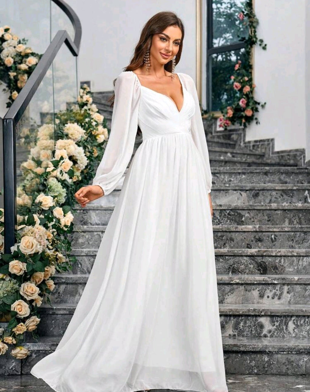 Vestido de Novia Chiffon Elegancia Etérea