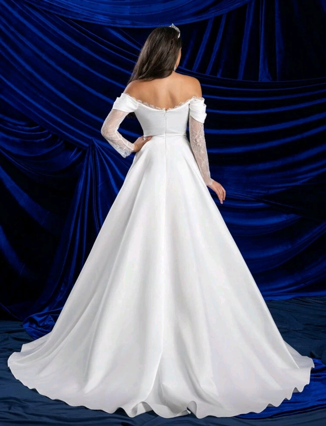 Vestido de Novia "Realeza Moderna" con Corpiño Estructurado y Encaje