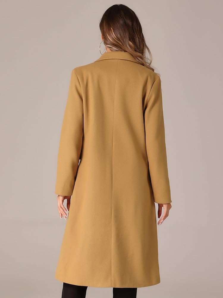 Cardigan largo color khaki