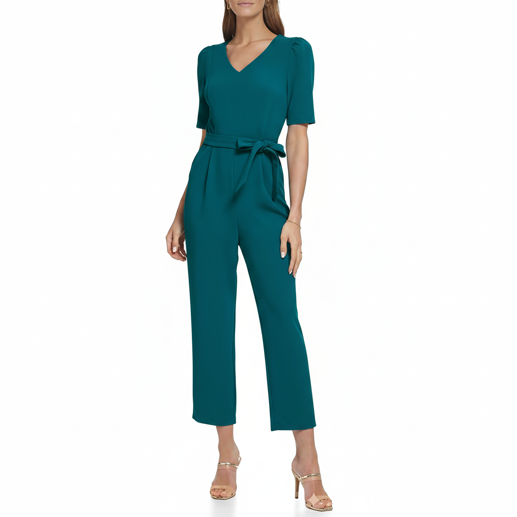 Enterizo turquesa DKNY