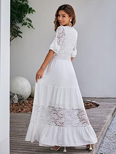 Vestido blanco casual  manga corta