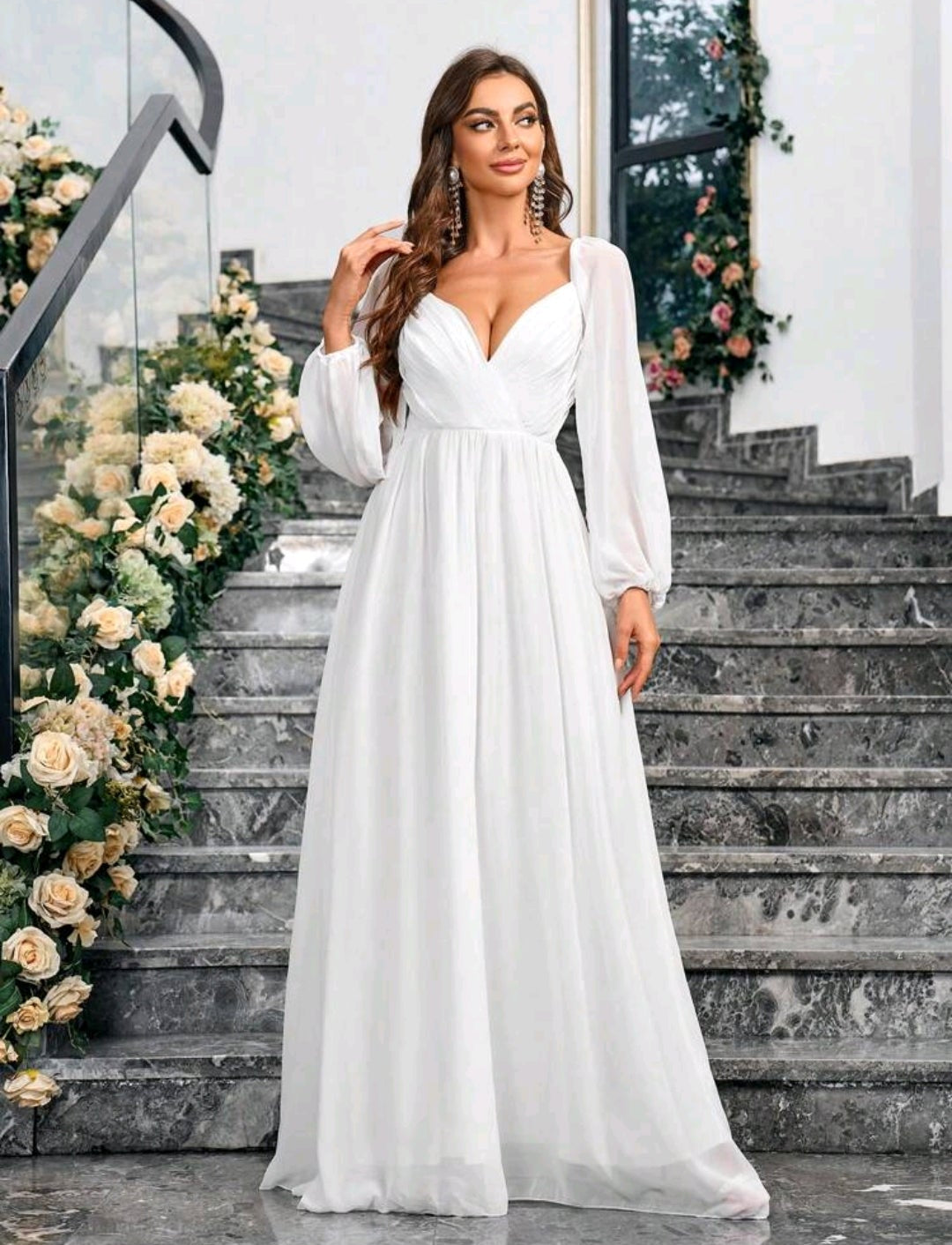 Vestido de Novia Chiffon Elegancia Etérea
